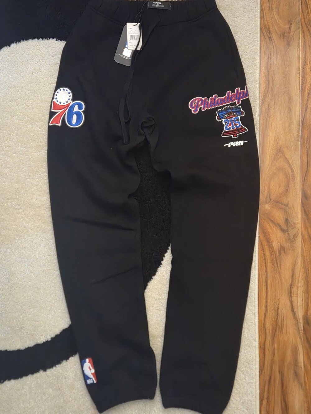 PRO STANDARD PHILADELPHIA 76ERS AREA CODE SWEATPANTS